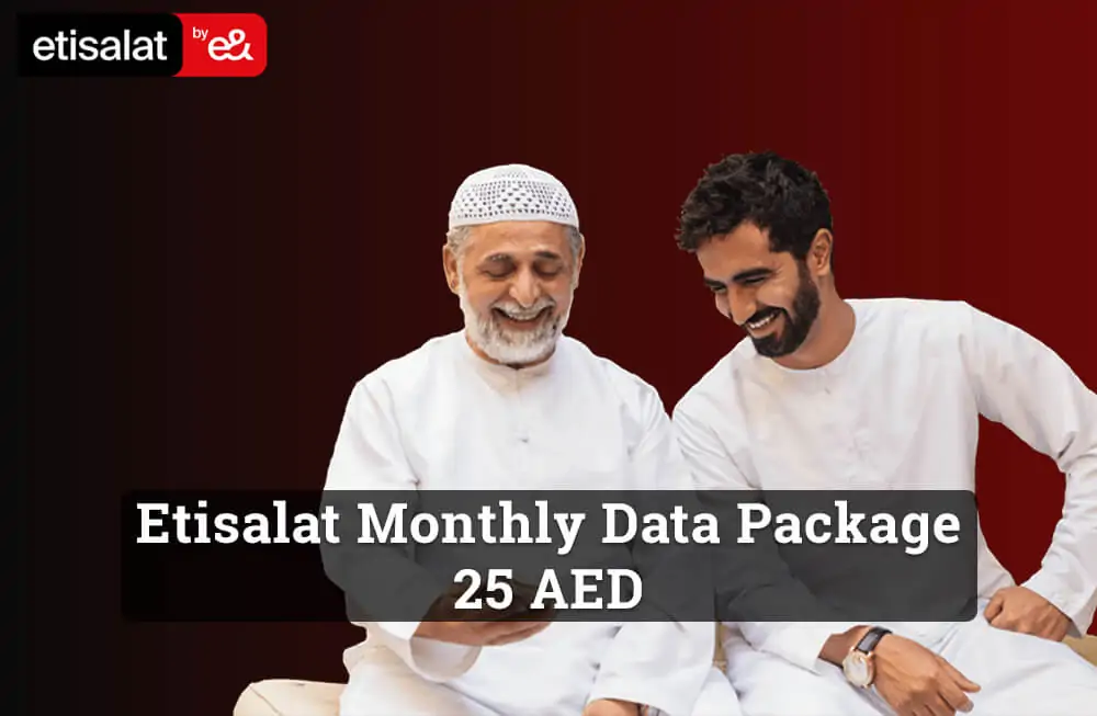 Etisalat Monthly Data Package 25 AED Complete Guide