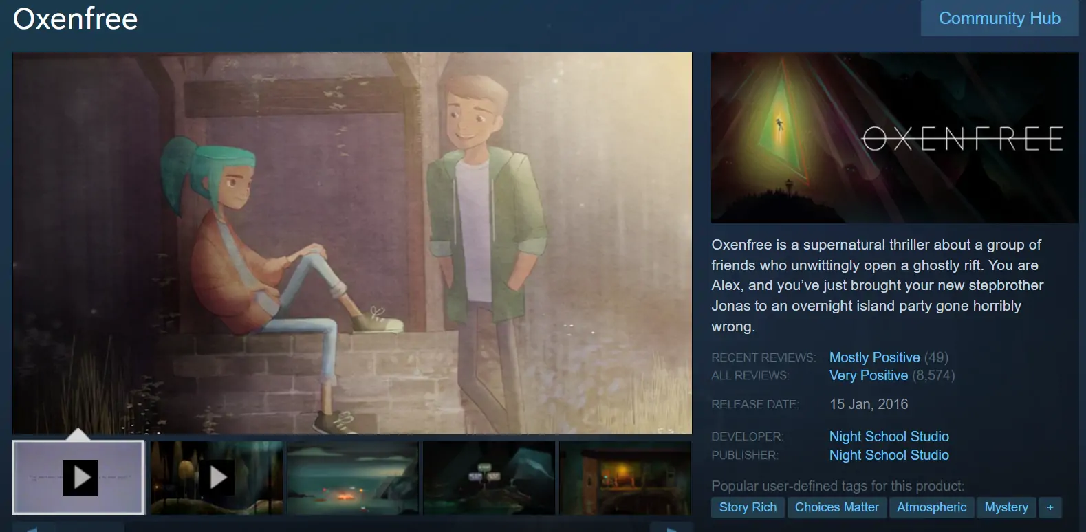 Oxenfree