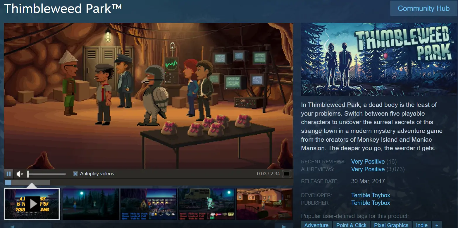 Thimbleweed Park