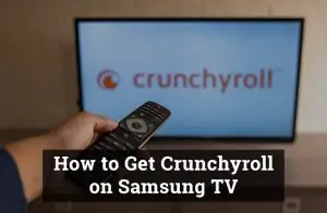 How to Get Crunchyroll on Samsung TV