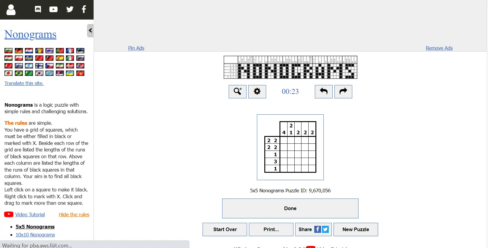 Nonograms