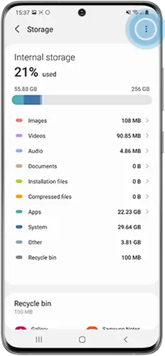 Samsung's Storage Management