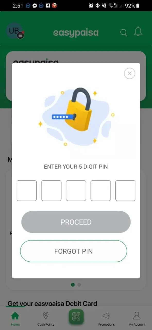How to Reset Easypaisa PIN