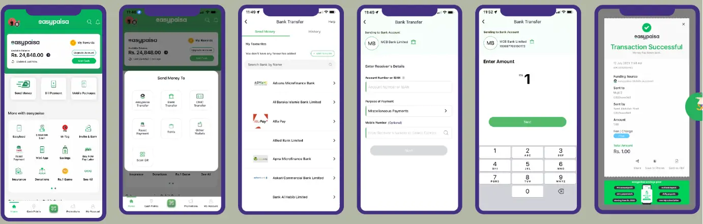 how to withdraw money from easypaisa account