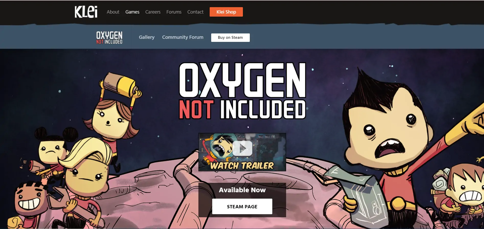 Oxygen Not Included games like astroneer