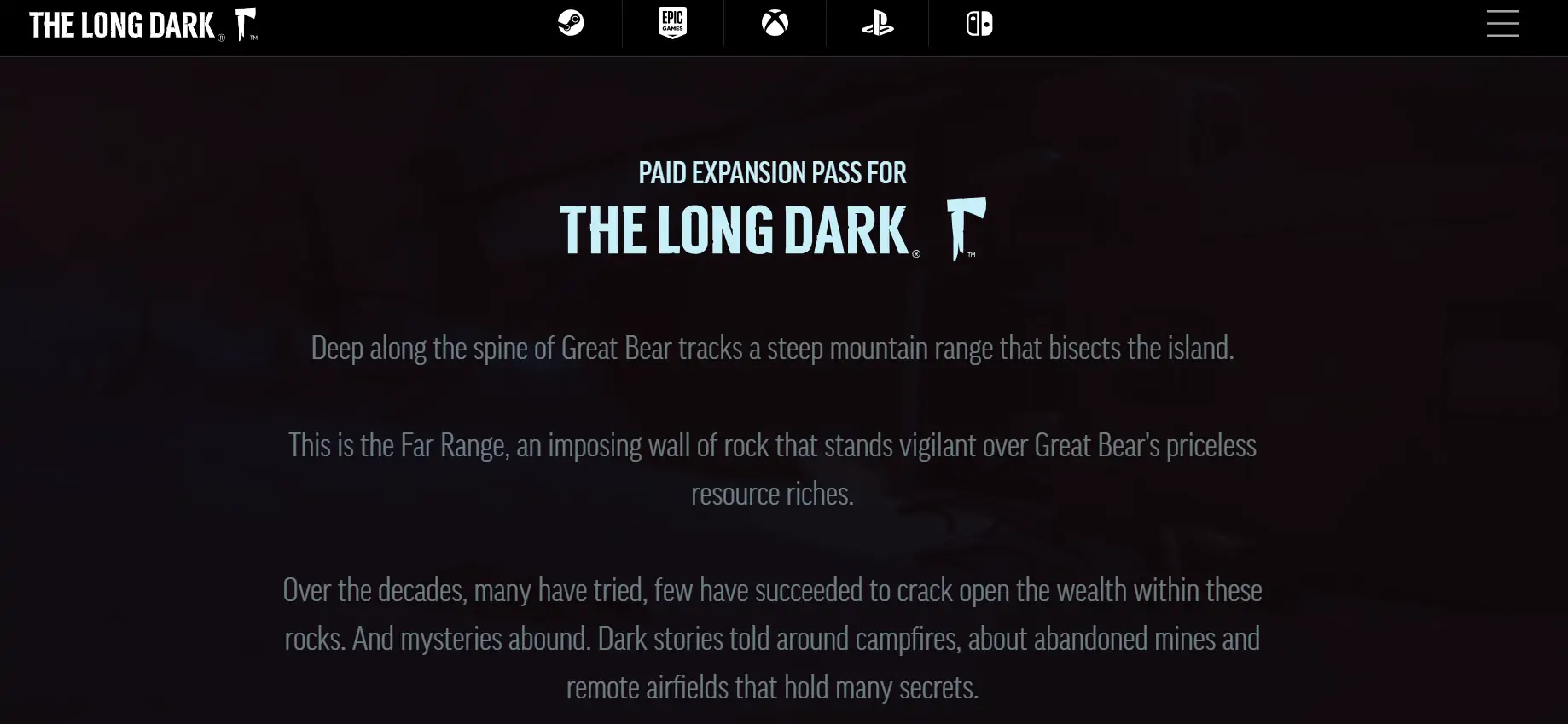 The Long Dark games like astroneer