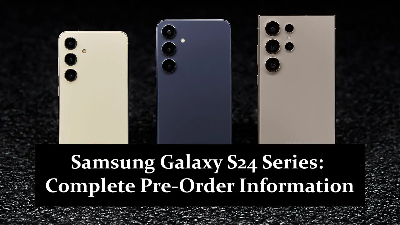 Samsung Galaxy S24 Series: Complete Pre-Order Information