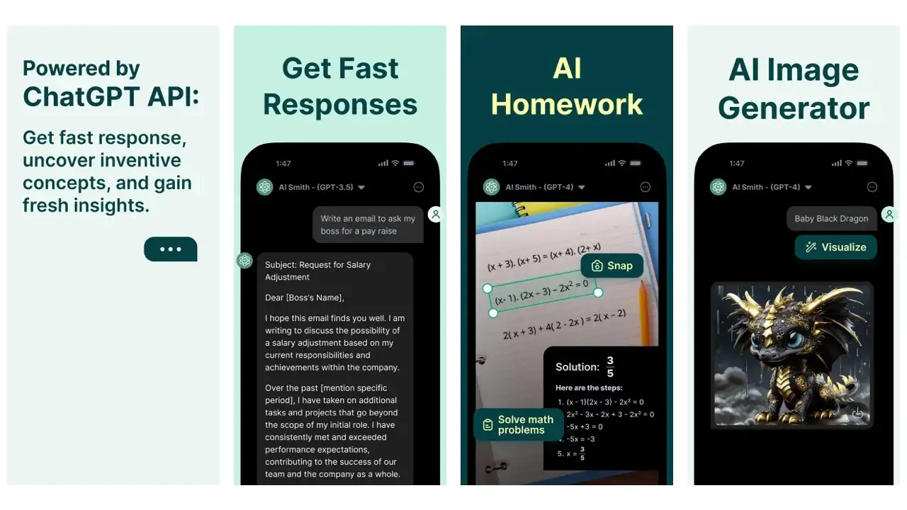 AI Chatbot: AI Chat Smith 4-screenshots