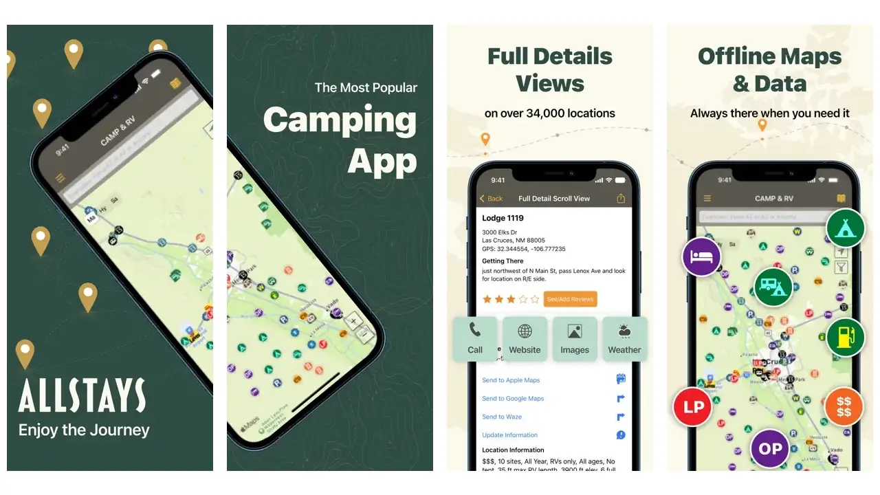 Allstays Camp & RV - Road Maps-screenshots