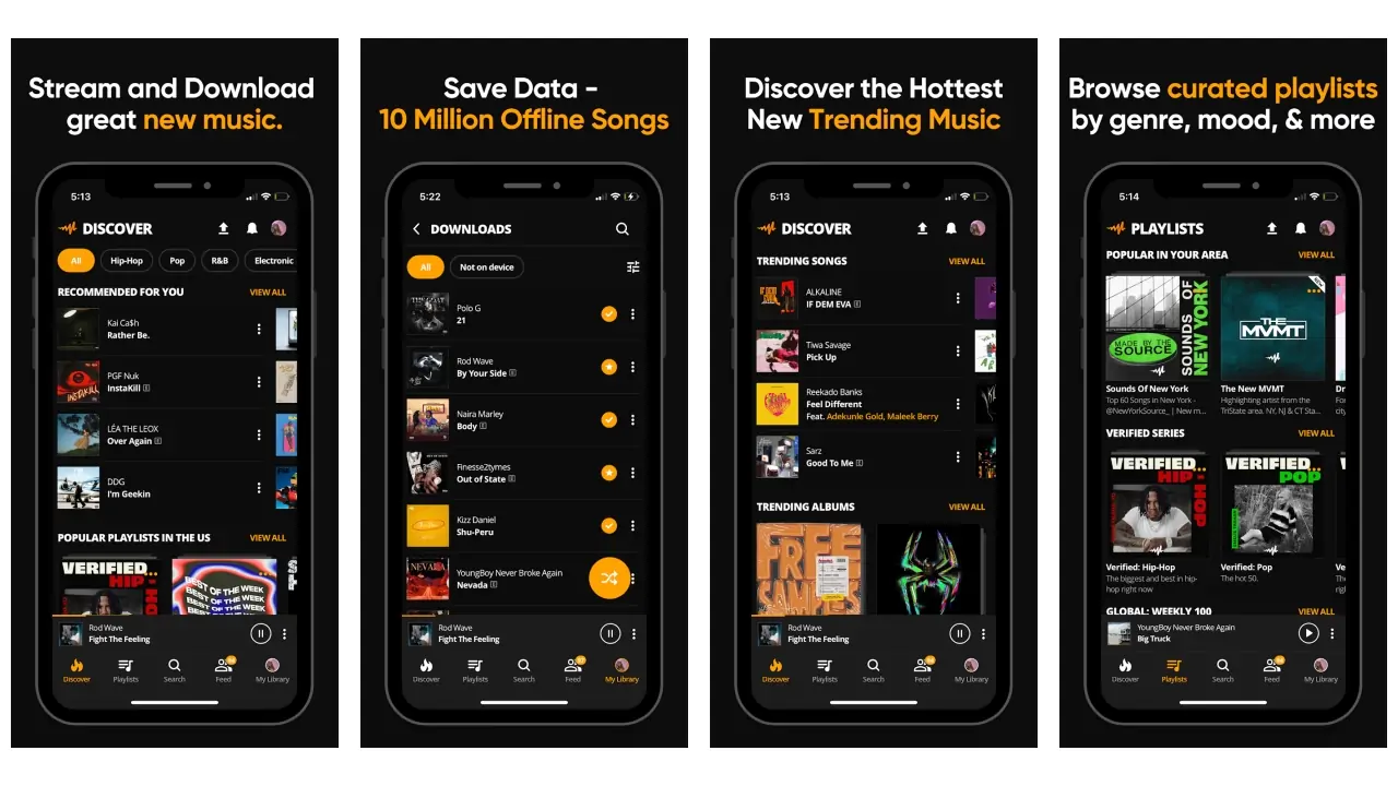 Audiomack: Music Downloader-screenshots