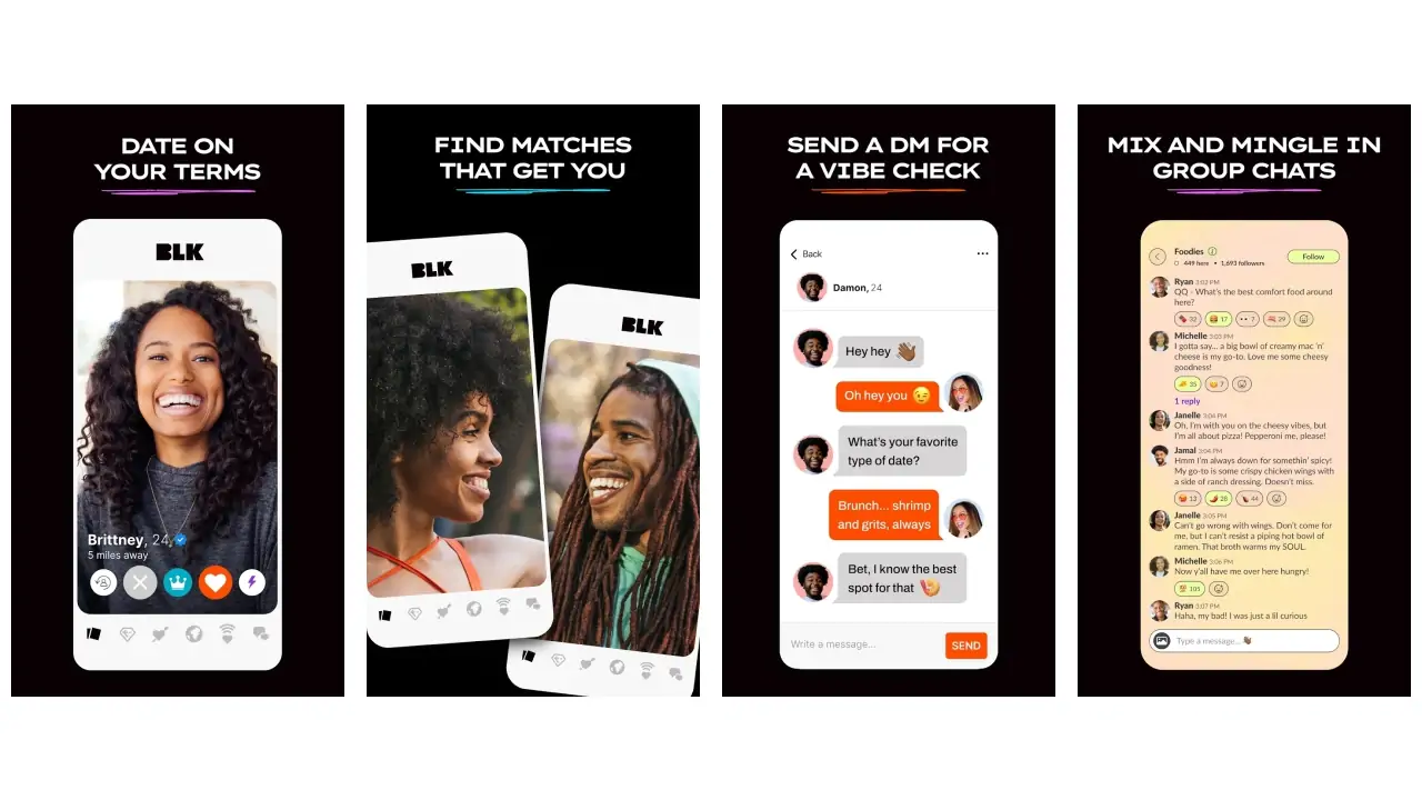 BLK Dating: Meet Black Singles-screenshots