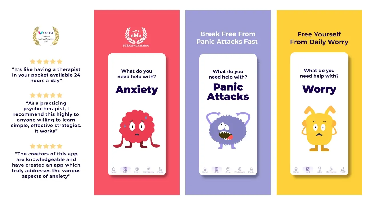 Dare: Anxiety & Panic Attacks-screenshots