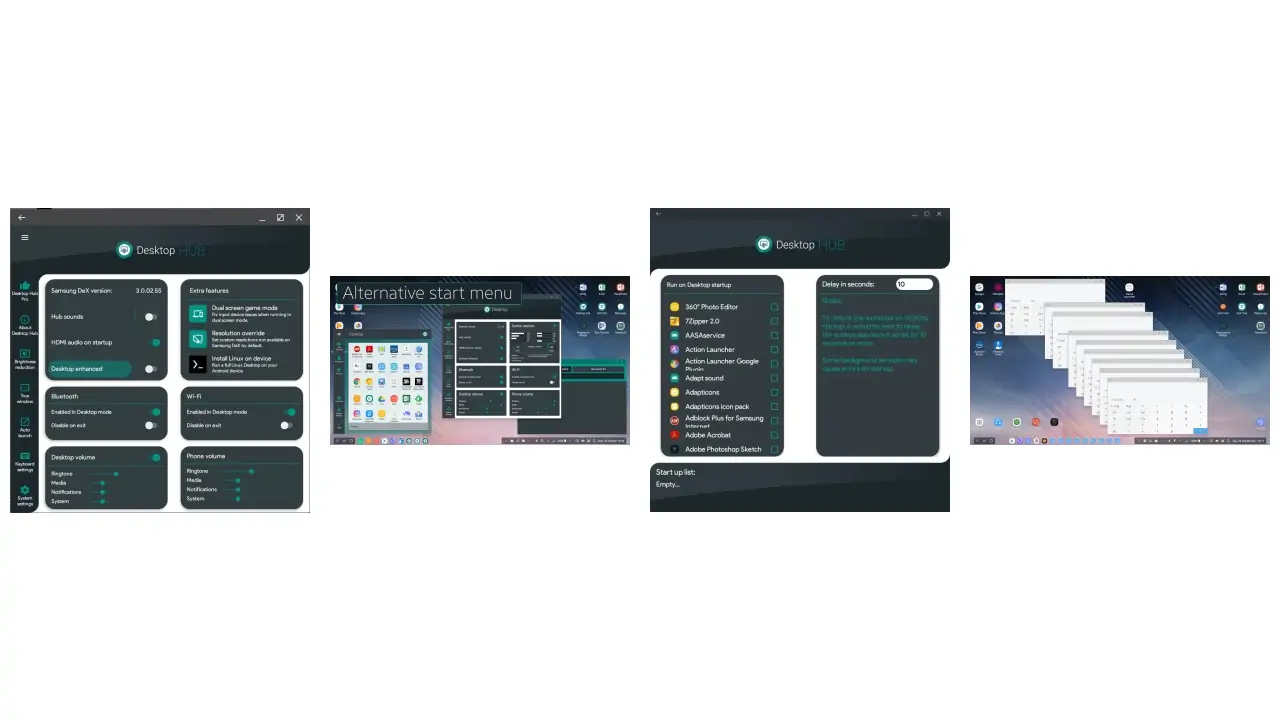 Desktop Hub for Samsung DeX-screenshots