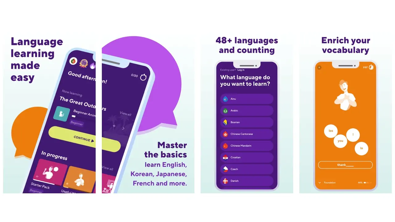 Drops: Language Learning Games-screenshots