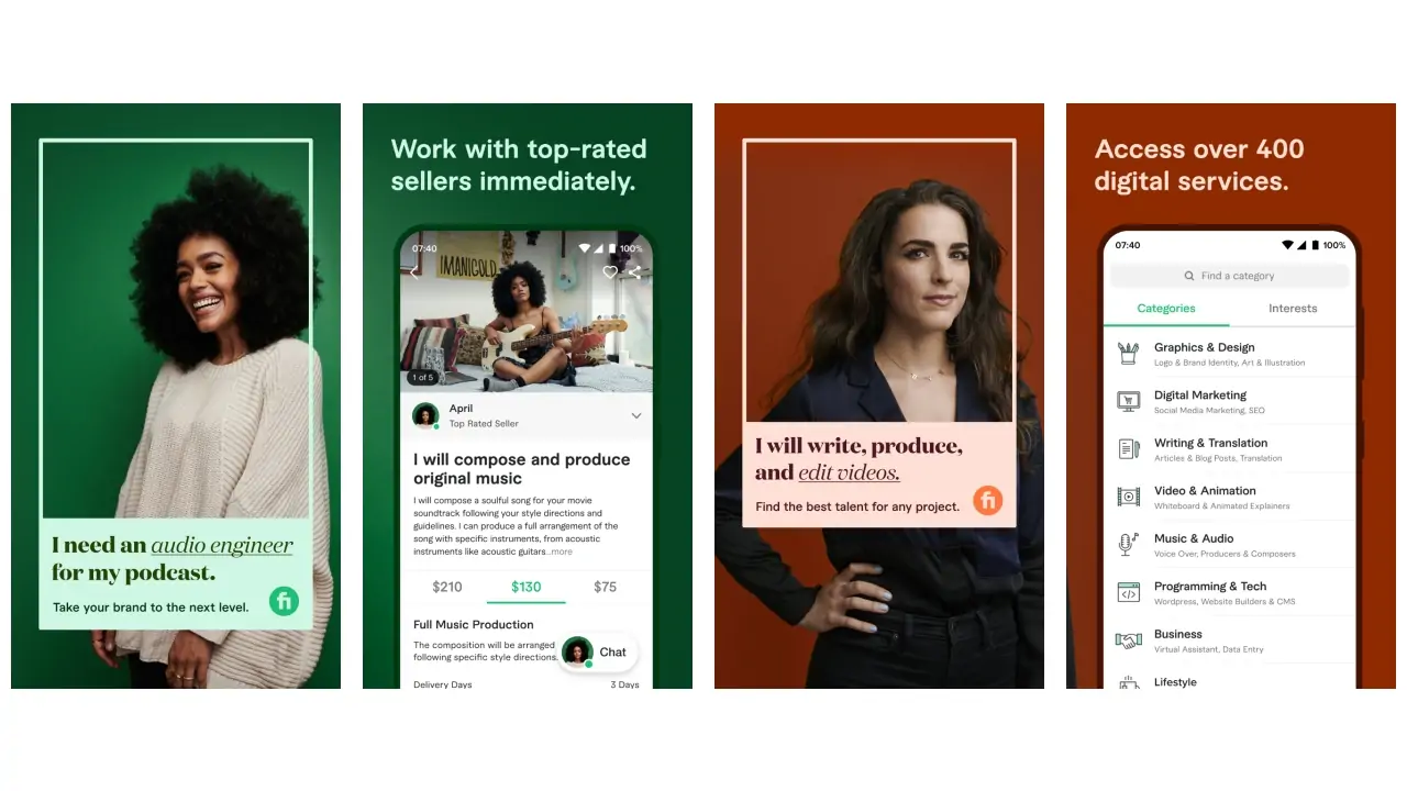 Fiverr - Freelance Service-screenshots