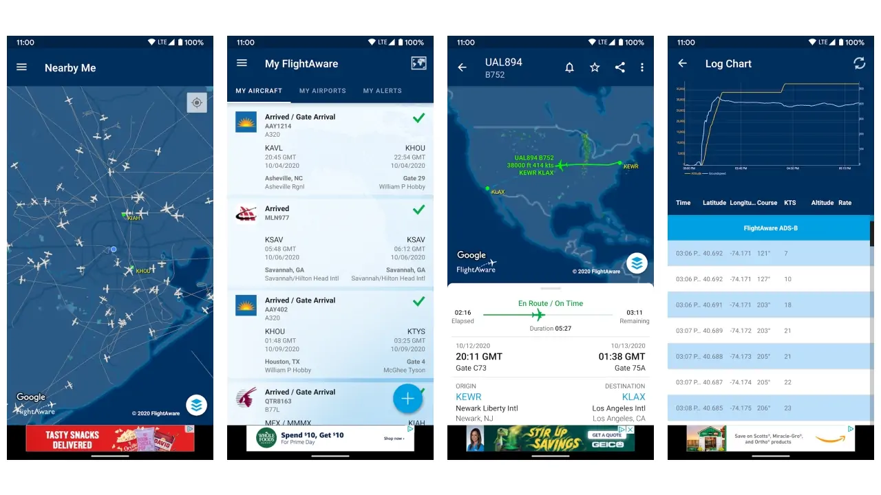 FlightAware Flight Tracker-screenshots