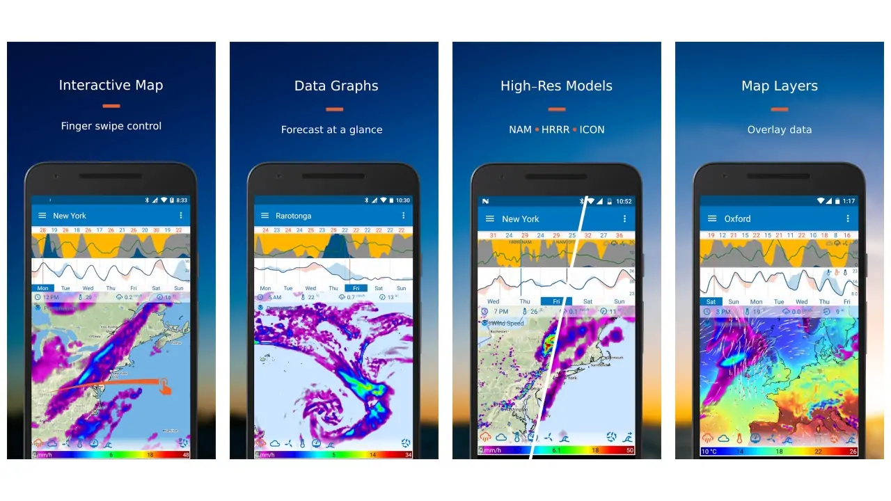 Flowx: Weather Map Forecast-screenshots