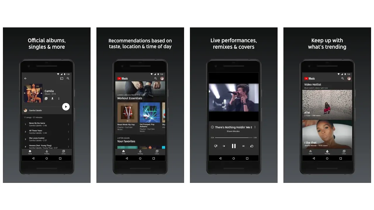 YouTube Music-screenshots