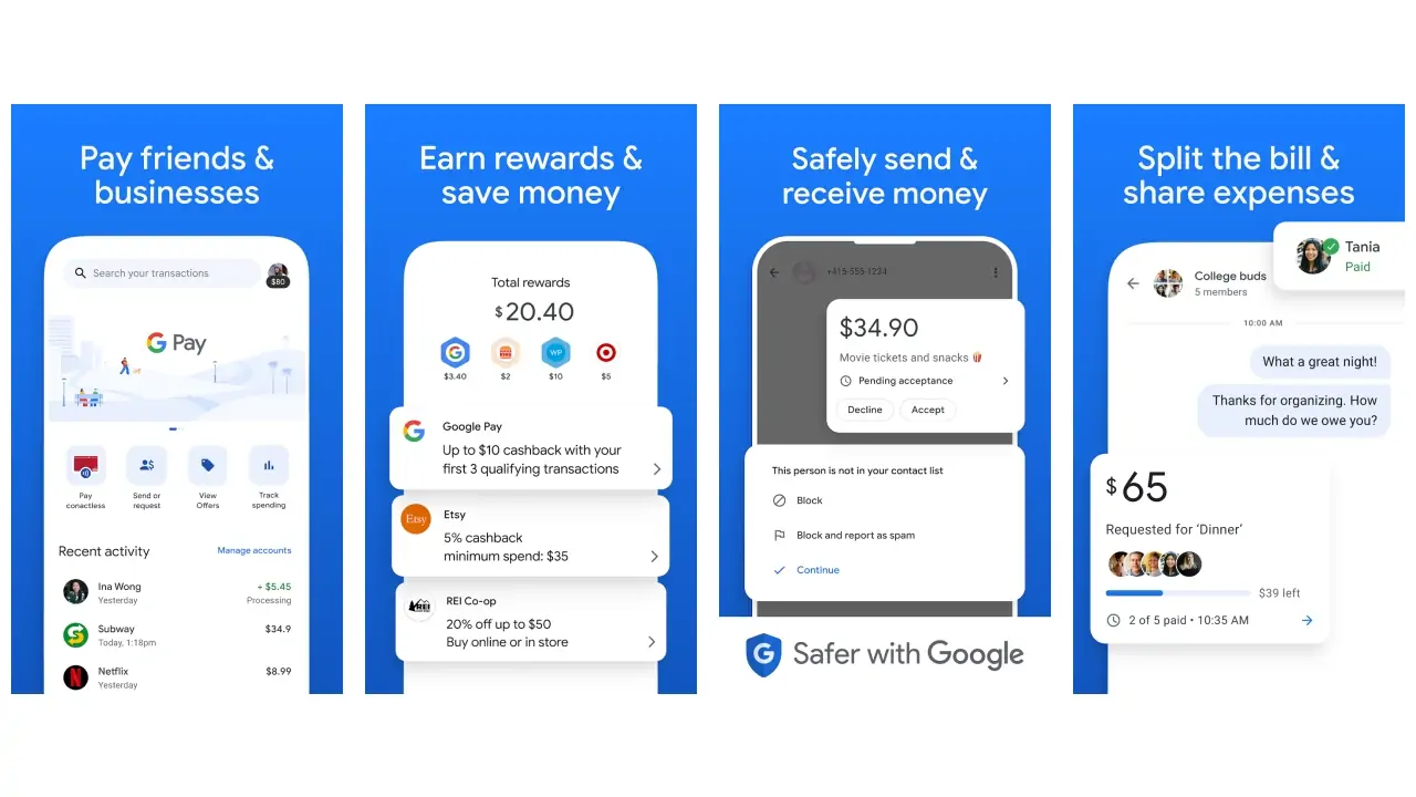 Google Pay: Save and Pay-screenshots