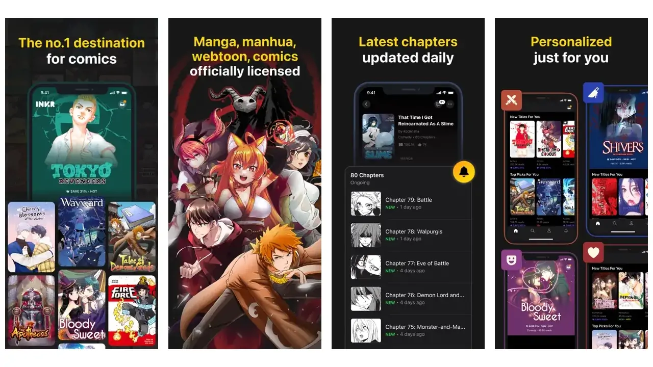 INKR — Comics, Manga, Webtoons-screenshots