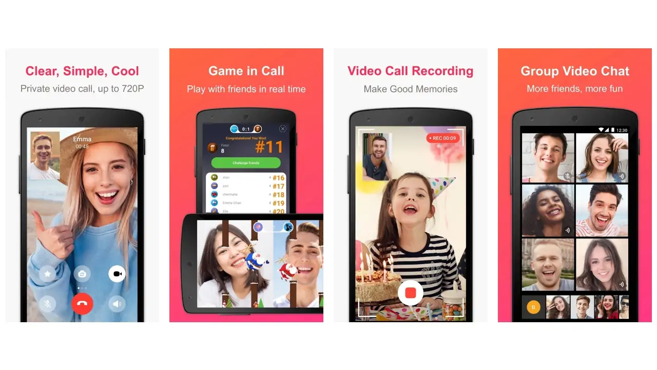 JusTalk - Video Chat & Calls-screenshots