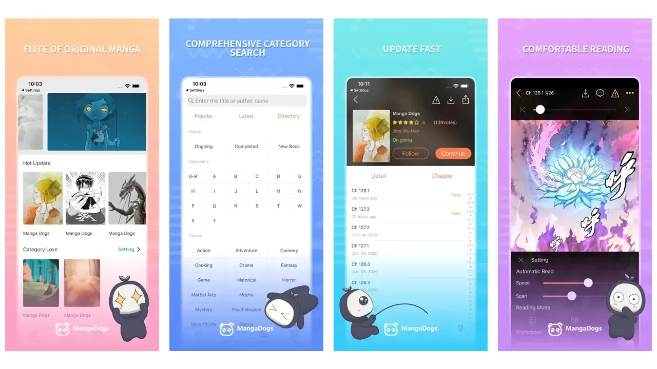 Manga Dogs - webtoon reader-screenshots