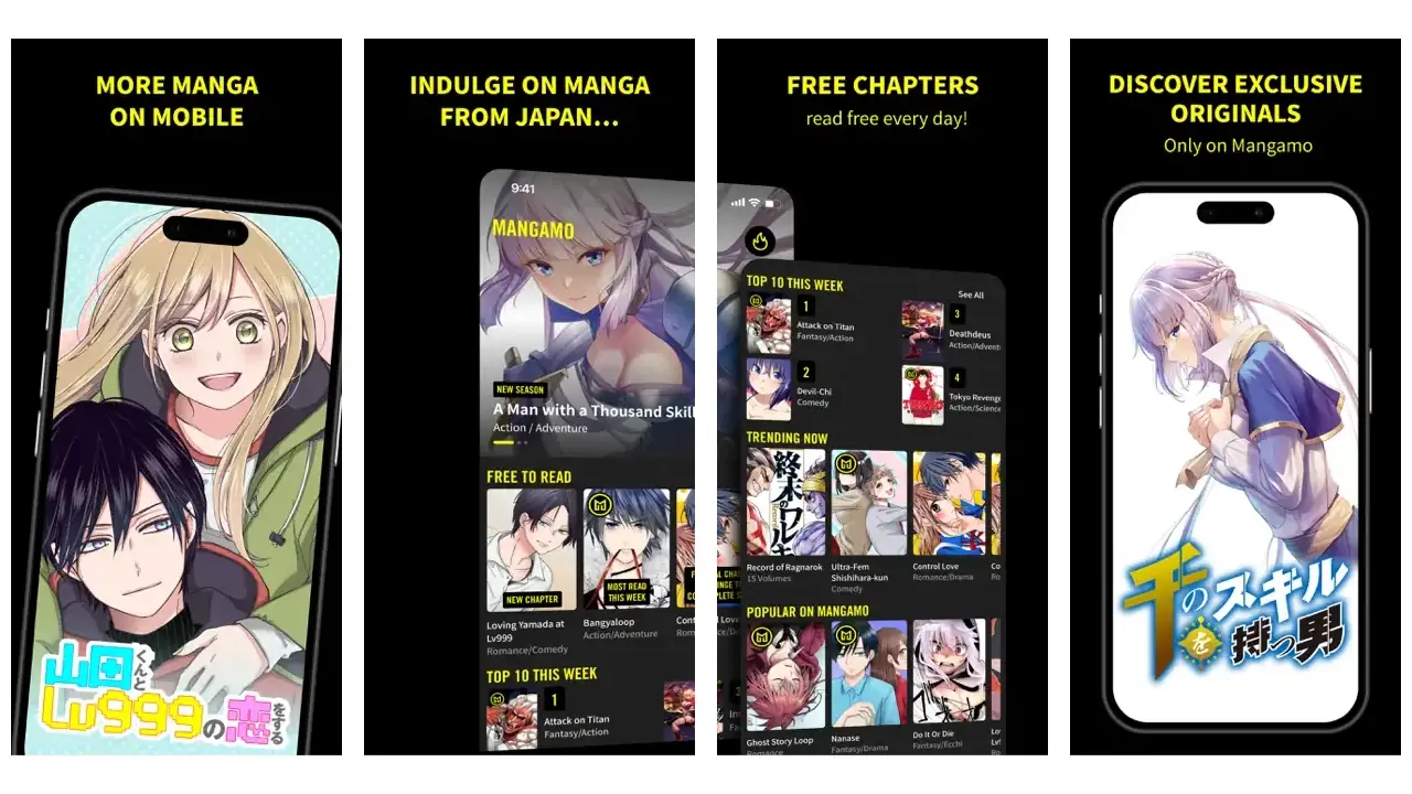 Mangamo Manga Reader & Comics-screenshots