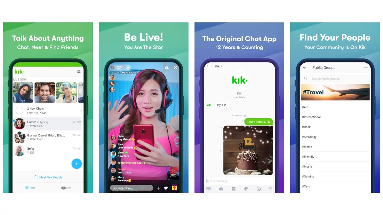 Kik — Messaging & Chat App-screenshots