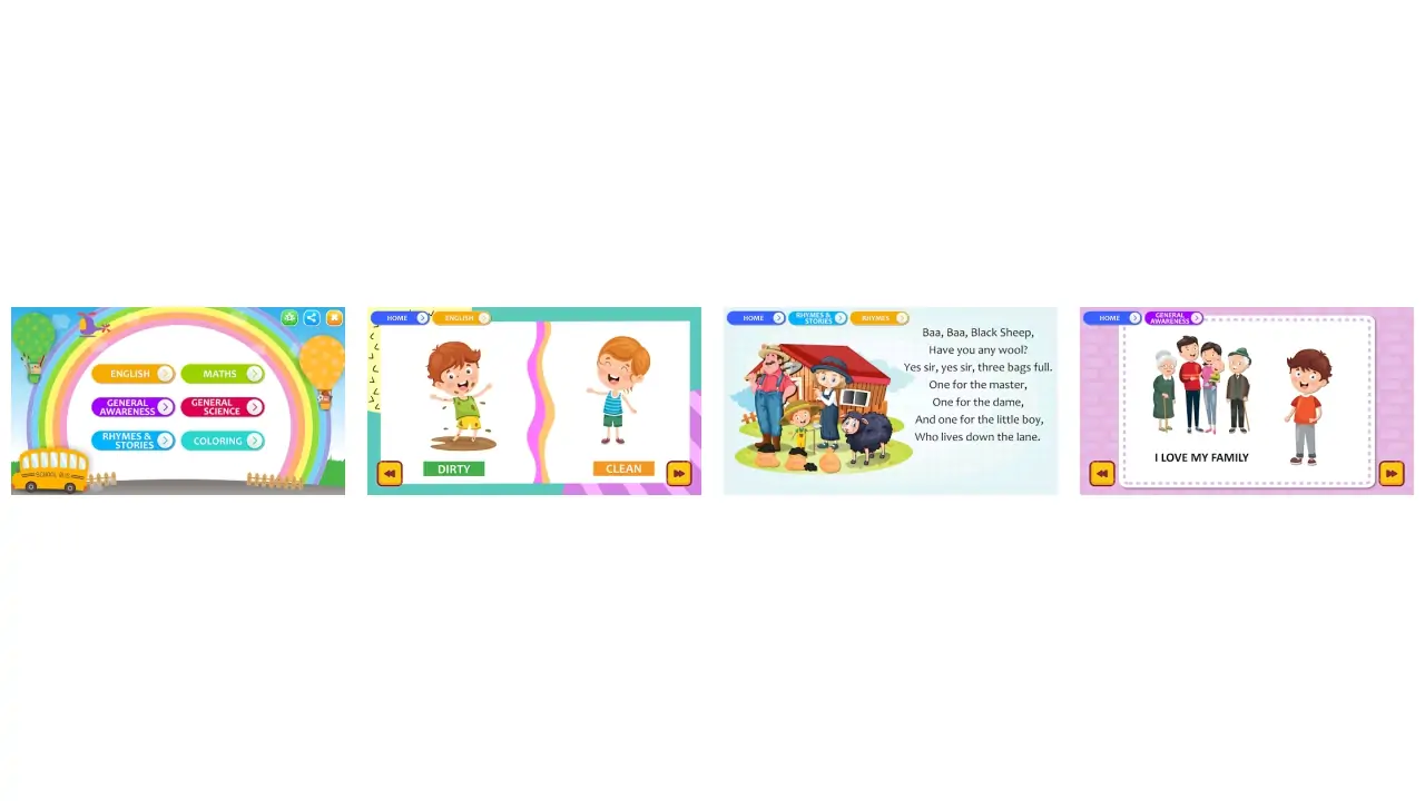 Nursery LKG UKG Learning App-screenshots