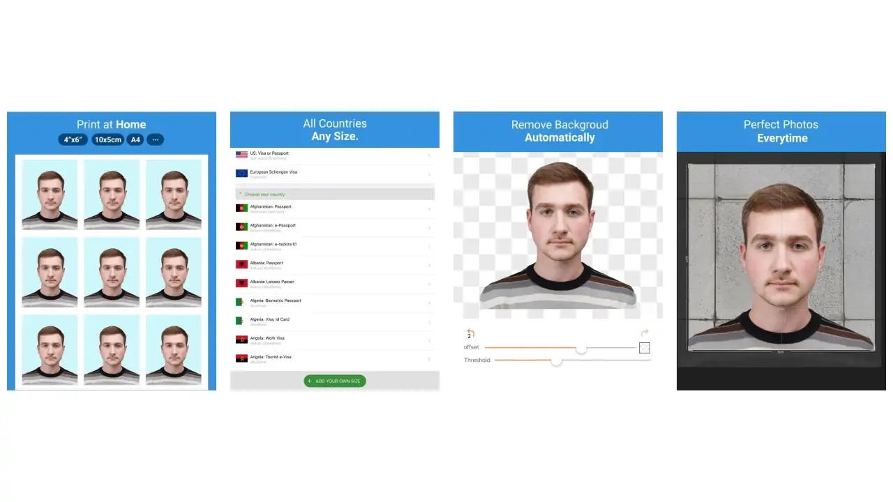 Passport Photo - ID Photo App-screenshots