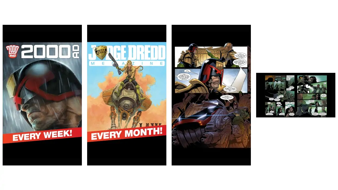 2000 AD Comics and Judge Dredd-screenshots