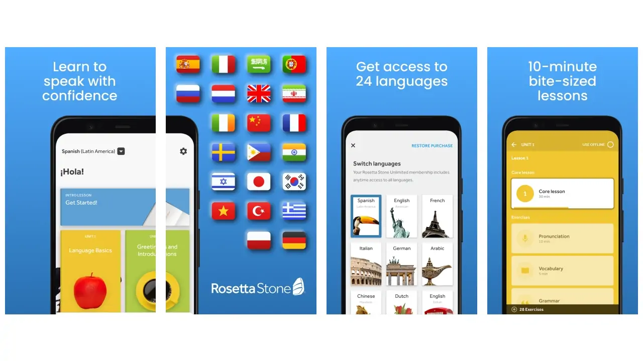 Rosetta Stone: Learn, Practice-screenshots