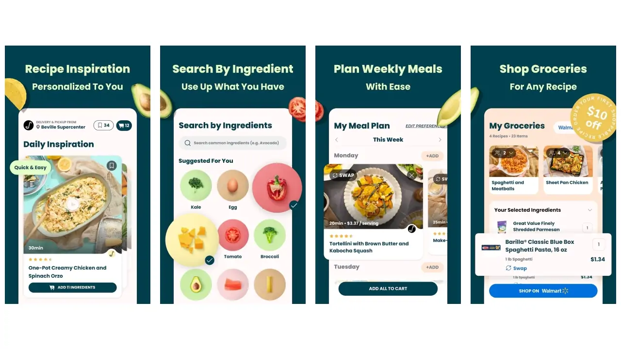 SideChef: Recipes & Meal Plans-screenshots