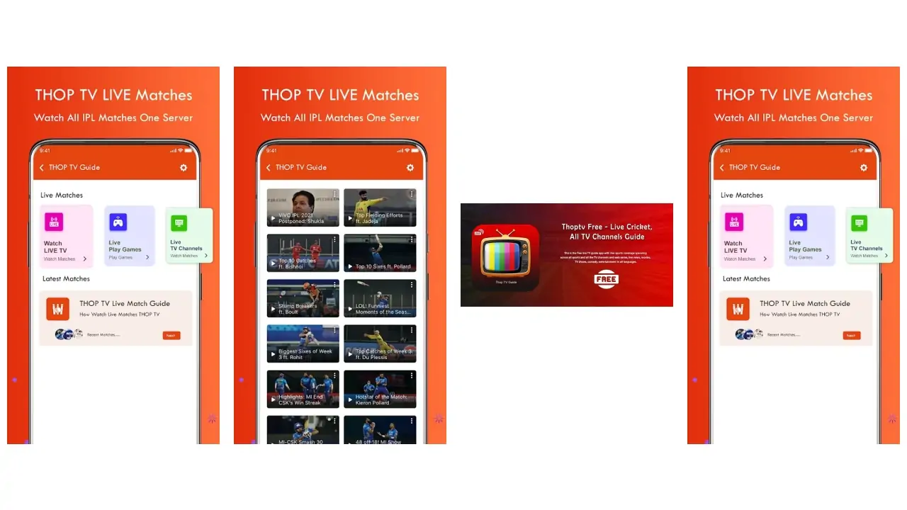 Thop TV- ThopTV Live Cricket,-screenshots