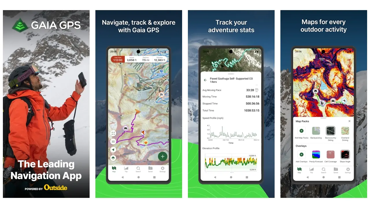 Gaia GPS: Offroad Hiking Maps-screenshots