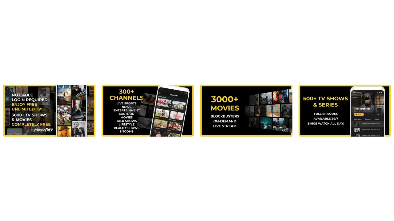 FREECABLE© TV App: Shows, News-screenshots