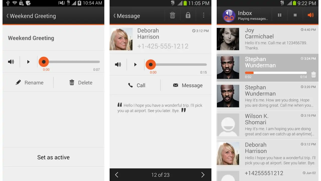 Visual Voicemail by MetroPCS-screenshots