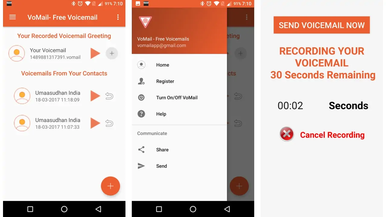 VoMail Video Voicemail-screenshots