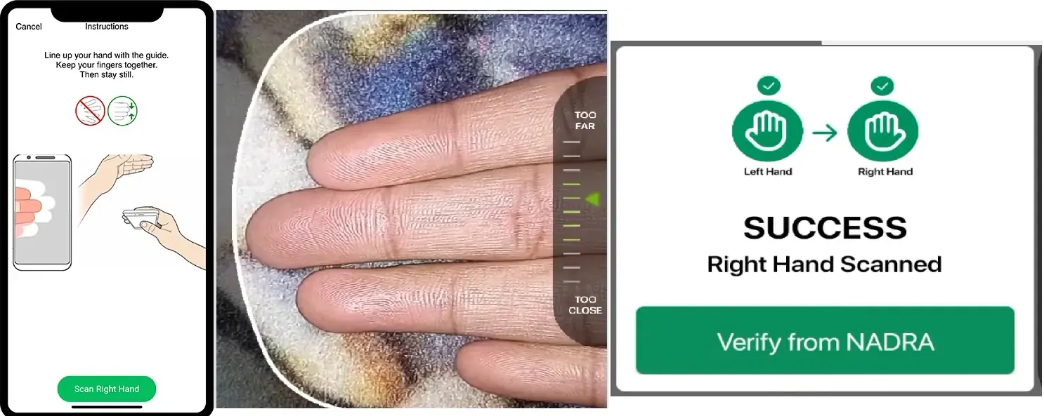 Biometric Verification in Easypaisa?