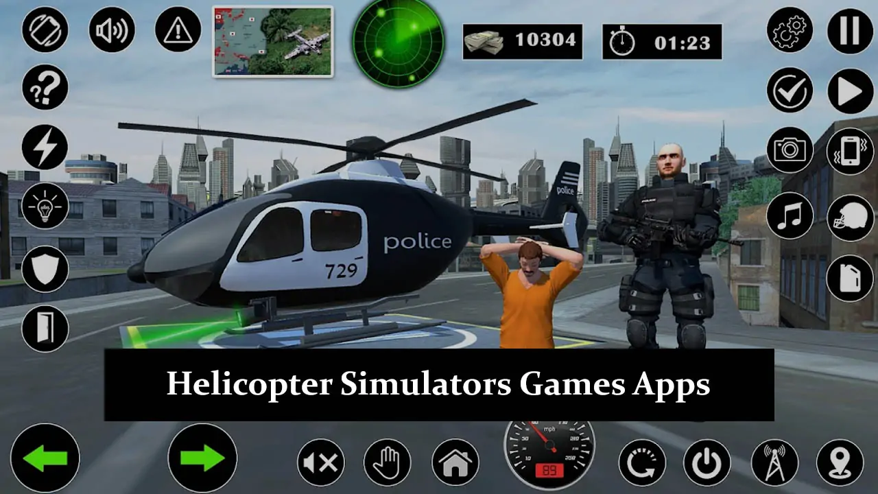 Helicopter Simulators Games Apps