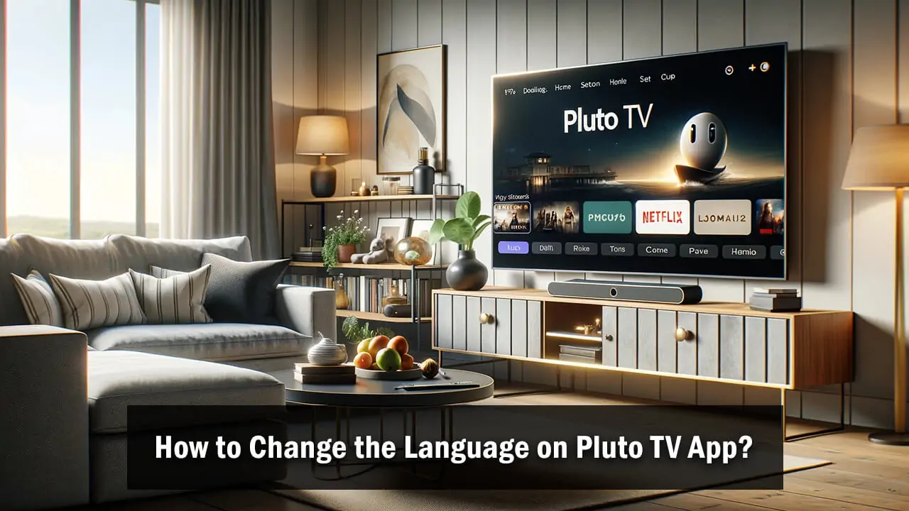 How to Change the Language on Pluto TV App