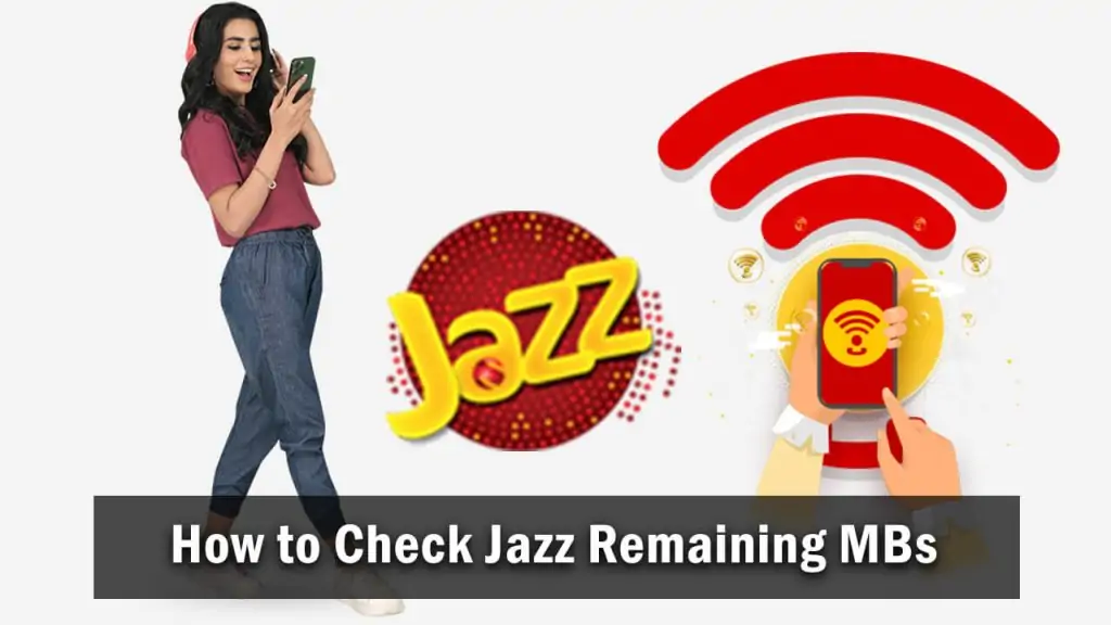 How to Check Jazz Remaining MBs