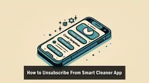 How to Unsubscribe From Smart Cleaner App