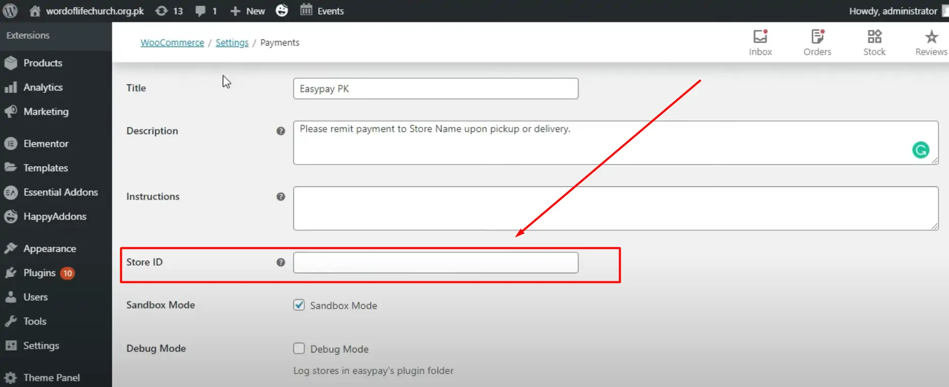 how to integrate easypaisa payment gateway in wordpress 