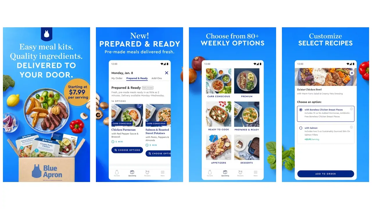 Blue Apron-screenshots