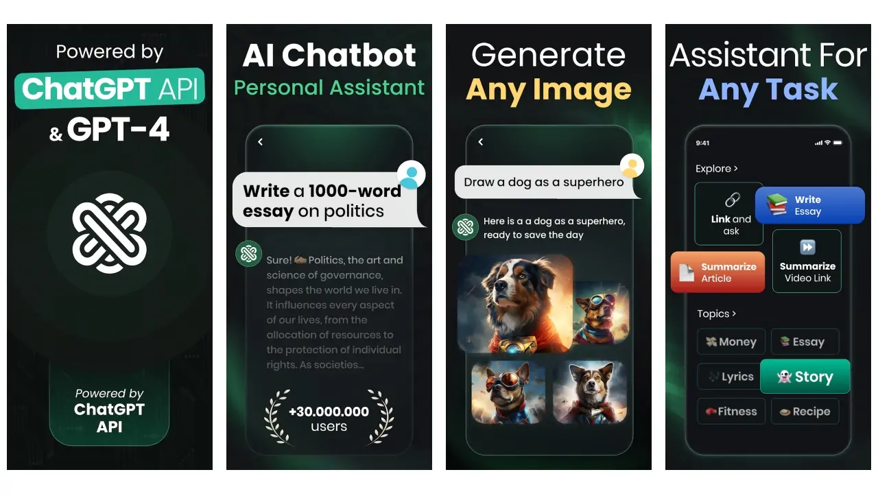 Ask AI - Chat with Chatbot-screenshots