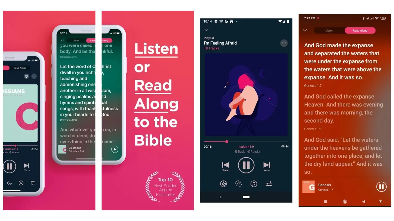 Dwell: Audio Bible-screenshots