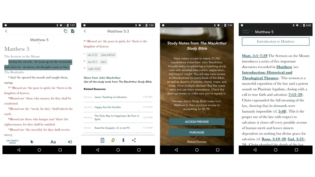 The Study Bible-screenshots