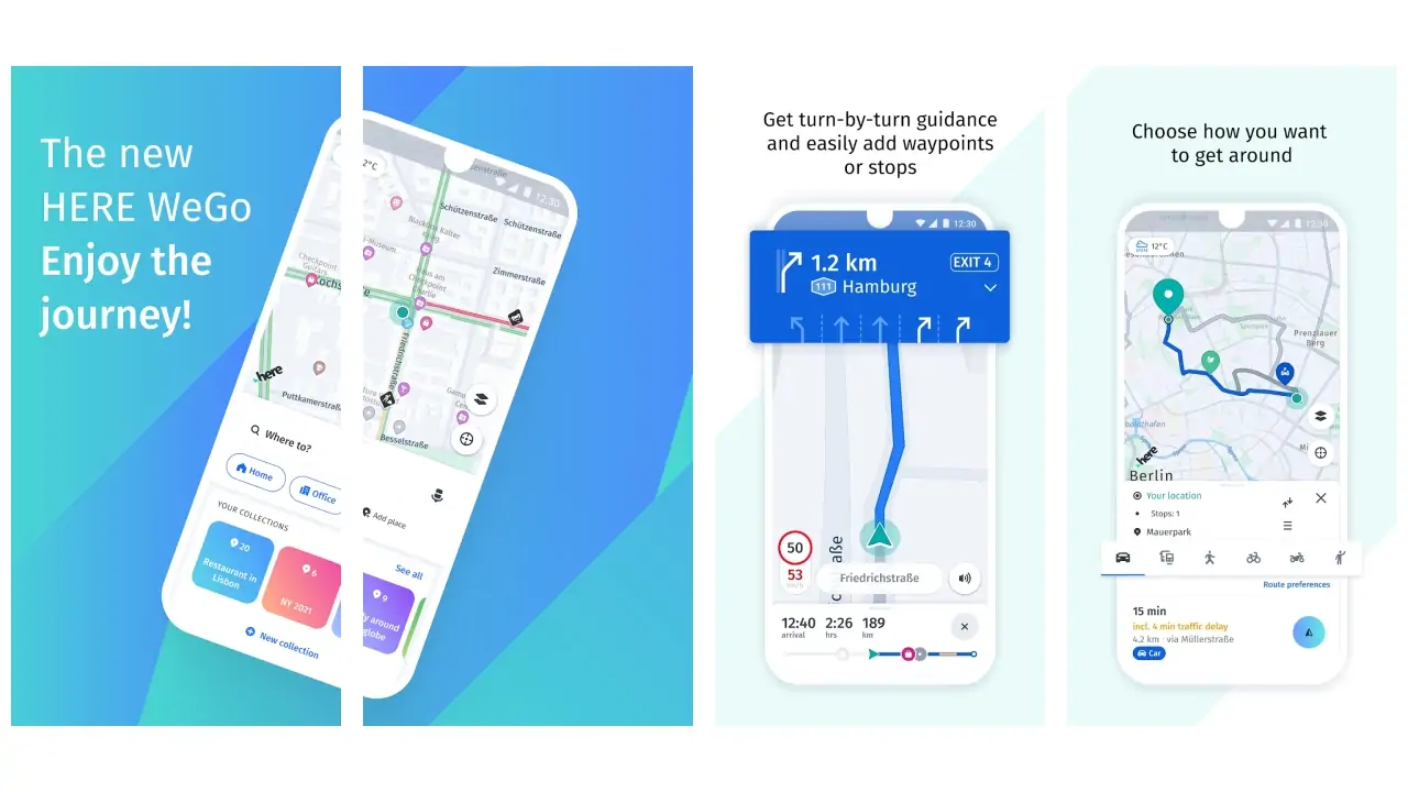 HERE WeGo: Maps & Navigation-screenshots