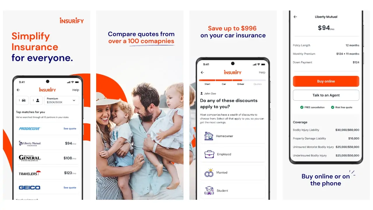 Insurify Compare Car Insurance-screenshots